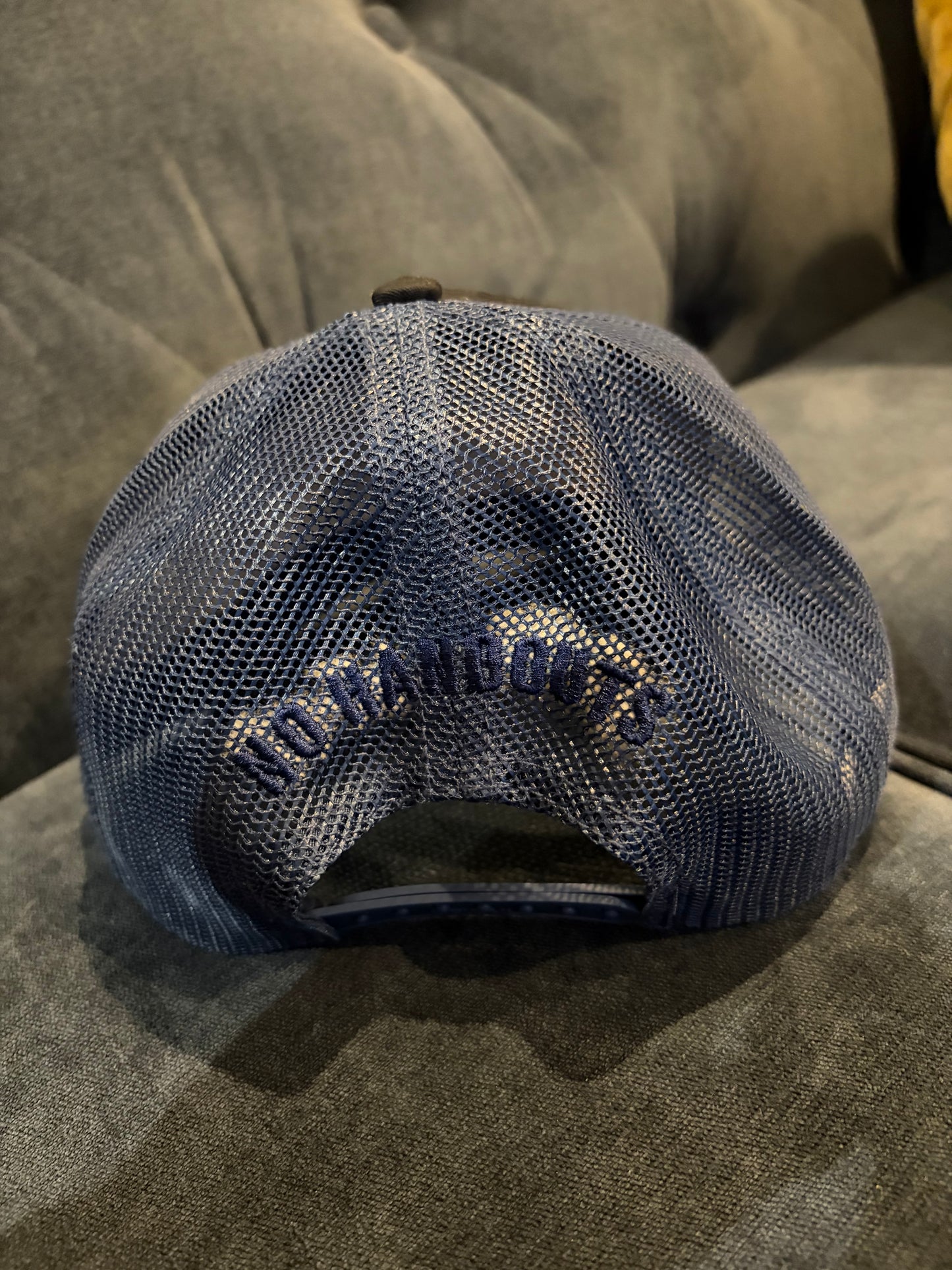 Royal blue Revalt ‘NO HANDOUTS’ cap
