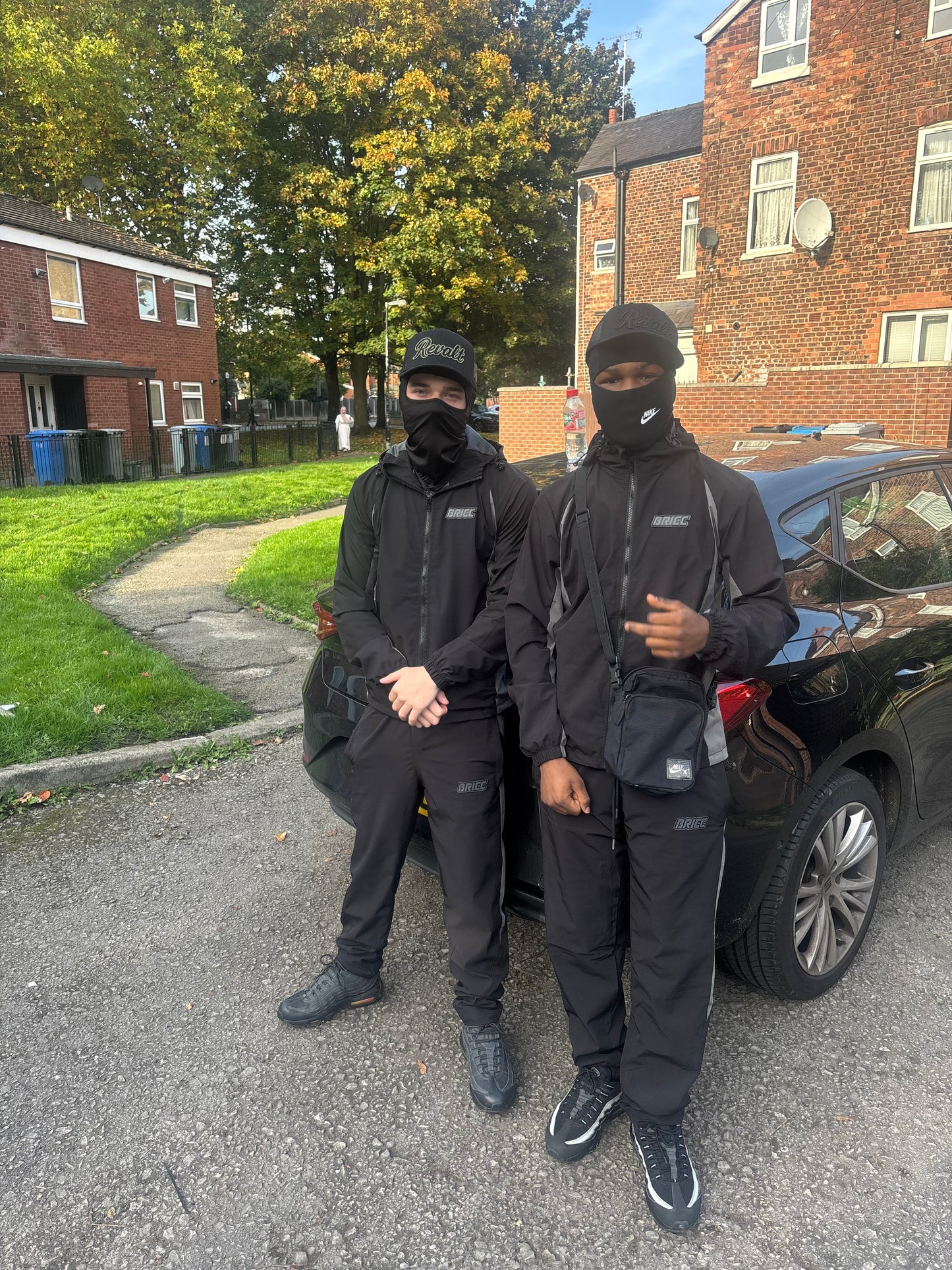 Revalt “consistency is key” full black cap