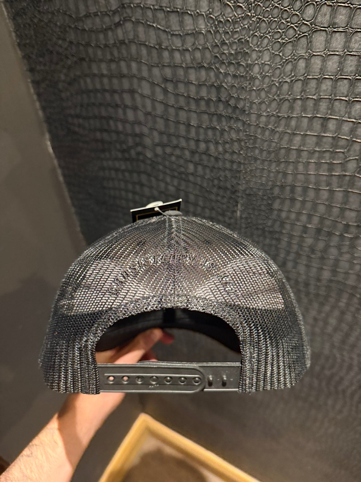 Revalt “consistency is key” full black cap