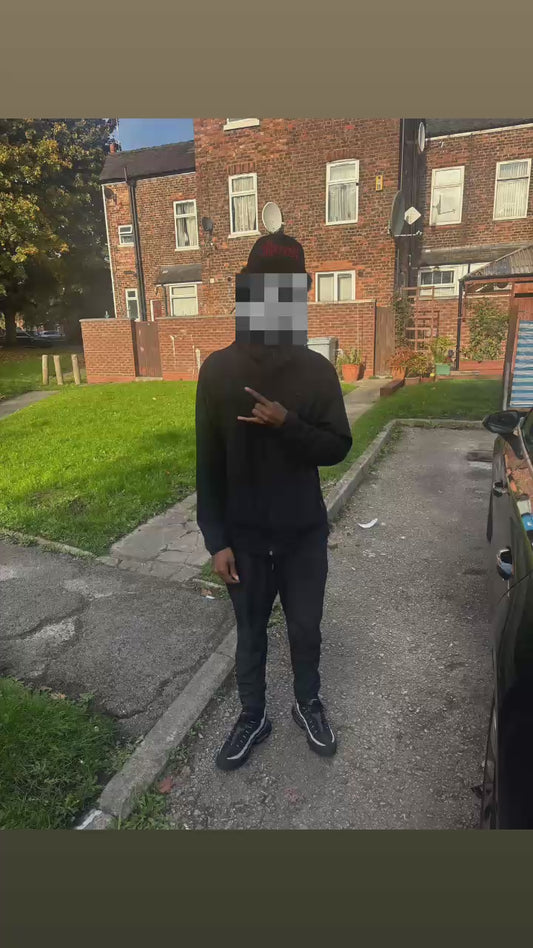 Revalt “consistency is key” red and black cap
